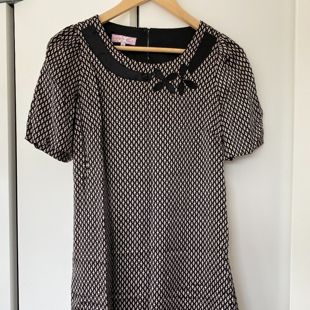 Anthropologie (Parameter) Silk Geometric Shift Dress